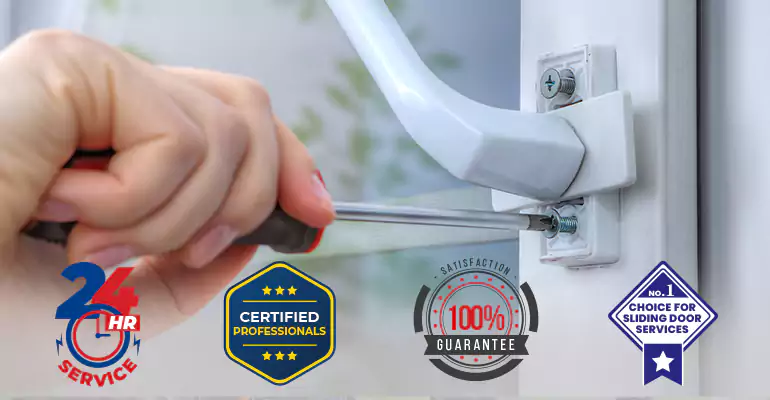 Broken Patio Door Handle Repair in Sunrise