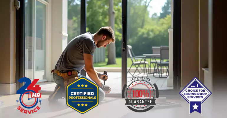 Sliding Door Strike Plate Repair in Sunrise