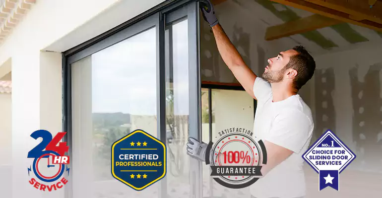 Sliding Glass Door Frame Repair in Sunrise