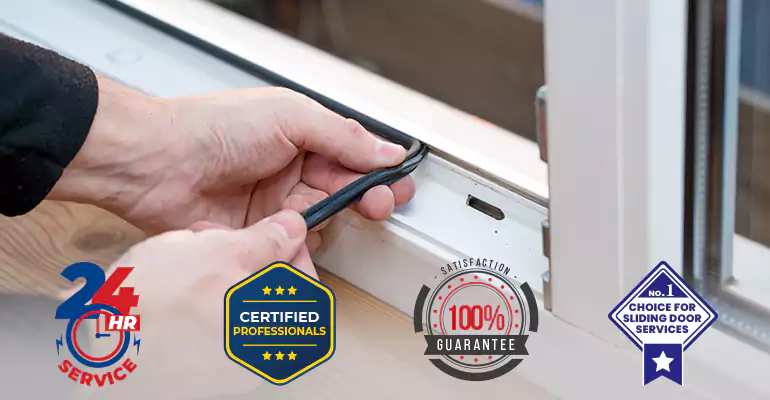 Sliding Glass Door Track Repair and Cost Estimate in Sunrise