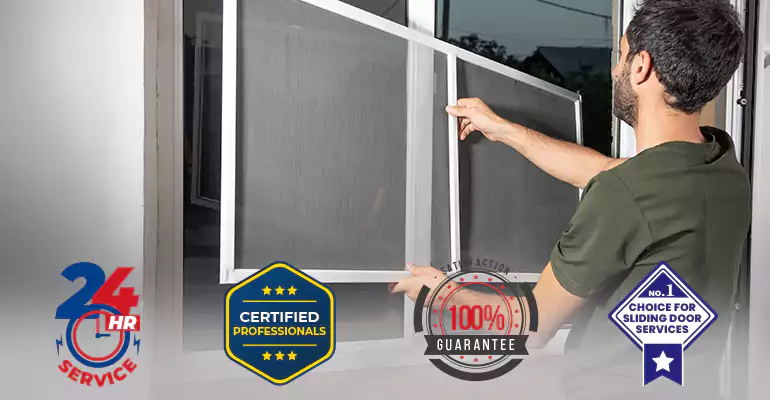 Sliding Screen Door Frame Repair in Sunrise