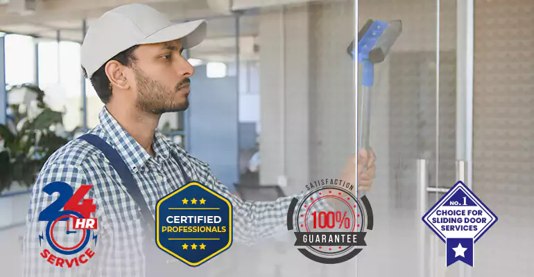 Frameless Shower Door Repair in Sunrise