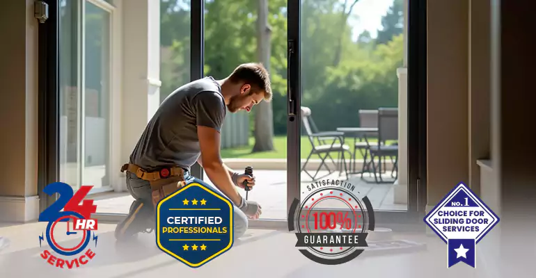 Complete Sliding Back Door Replacement Sunrise