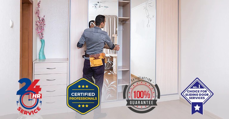 Sliding Closet Door Installation in Sunrise, FL