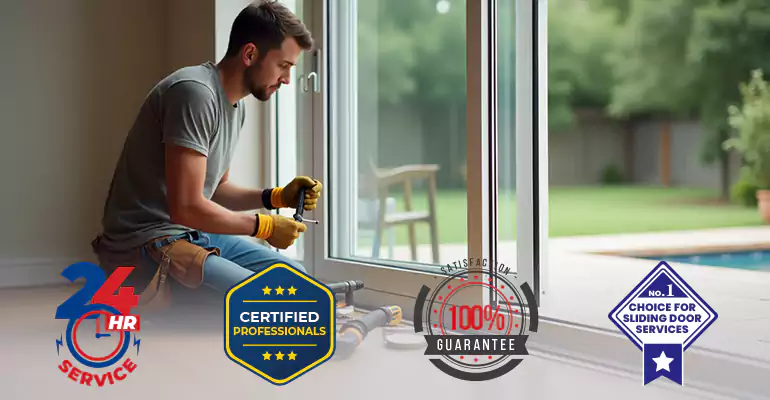 Sliding Door Track Repair in Sunrise, FL