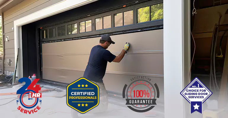Sliding Garage Door Repair in Sunrise, FL