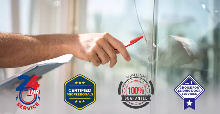Sliding Glass Door Track Repair in Sunrise