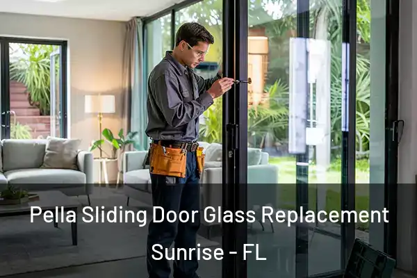 Pella Sliding Door Glass Replacement Sunrise - FL